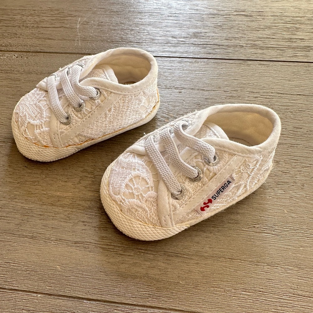 Superga Baby Lamé Sneakers